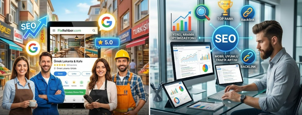 FixRehber: İşletmenizi Dijital Dünyada Öne Çıkarın